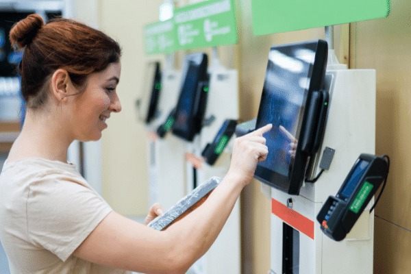 Automated Retail with advanced POS with self-checkout