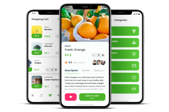 Grocery Mobile App Development