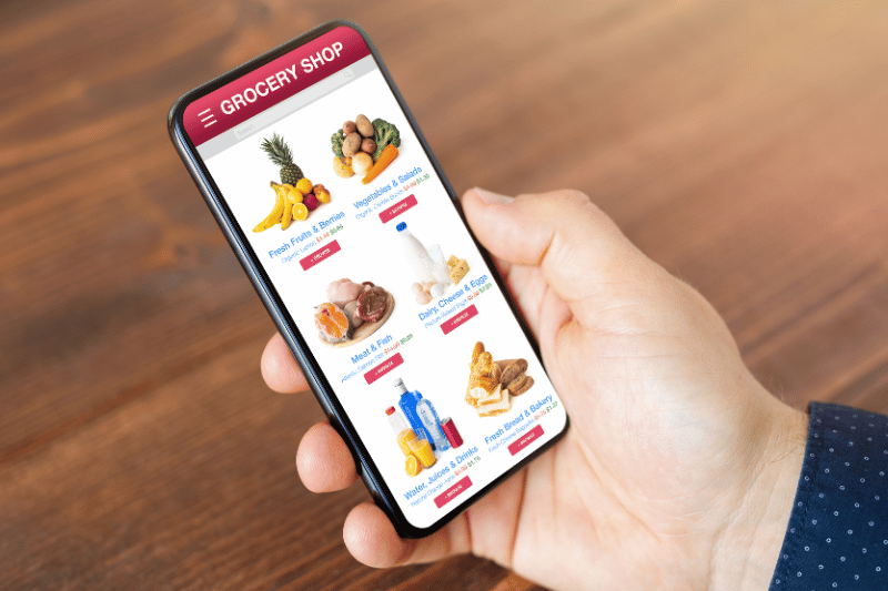 Grocery Mobile Appllication Development