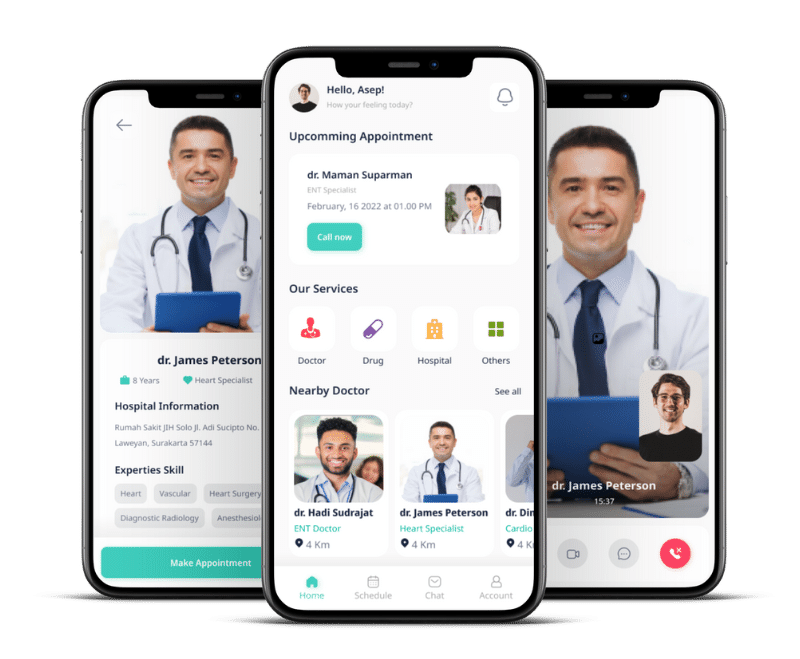 Healthcare Mobile Application Concept