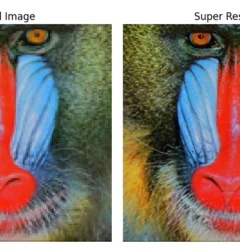 Super resolution with TensorFlow Lite in Android AI