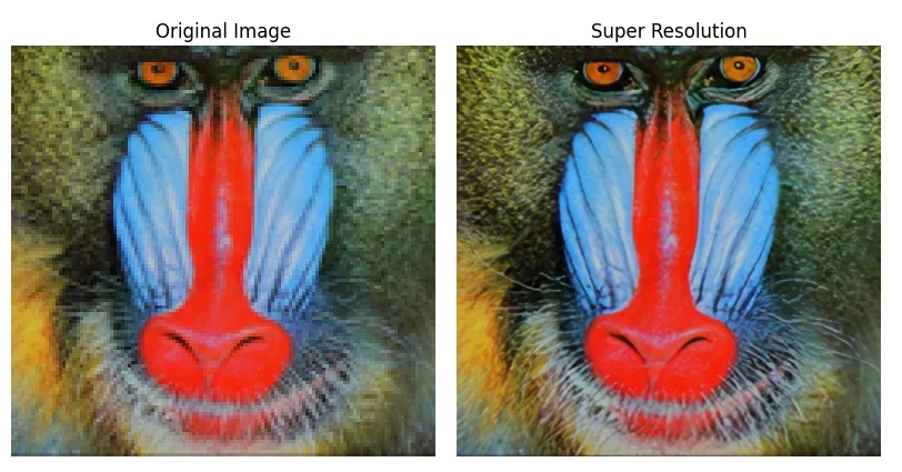 Super resolution with TensorFlow Lite in Android AI